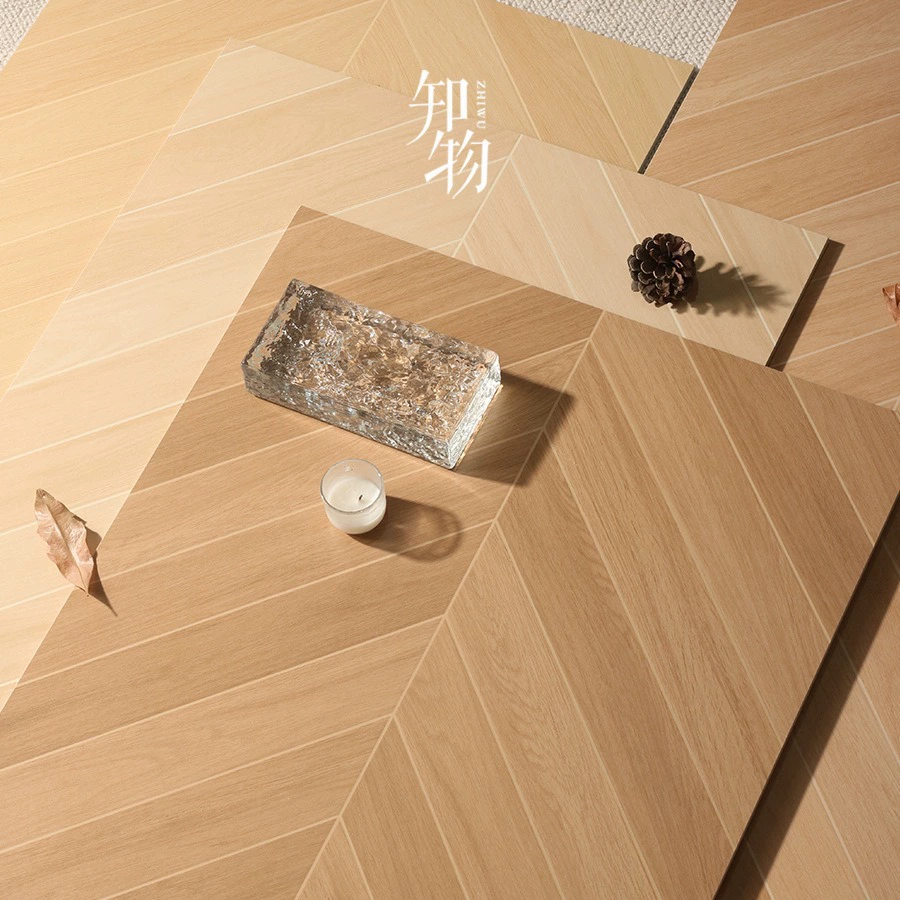 Плитка под дерево с узором «рыбья кость» для гостиной, кабинета, спальни, кремовая деревянная напольная плитка, инженерная плитка для ресторана, магазина одежды, напольная плитка для B&B