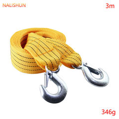 Car trailer rope pull rope off-road vehicle 4 ton 3 meter hook car trailer with strong thickened trolley traction rope