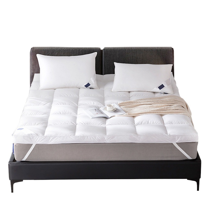 Five-star Hotel Down Mattress Class A Hilton Cushion Thickened Double-layer Goose Down Homestay Mattress Cushion Winter