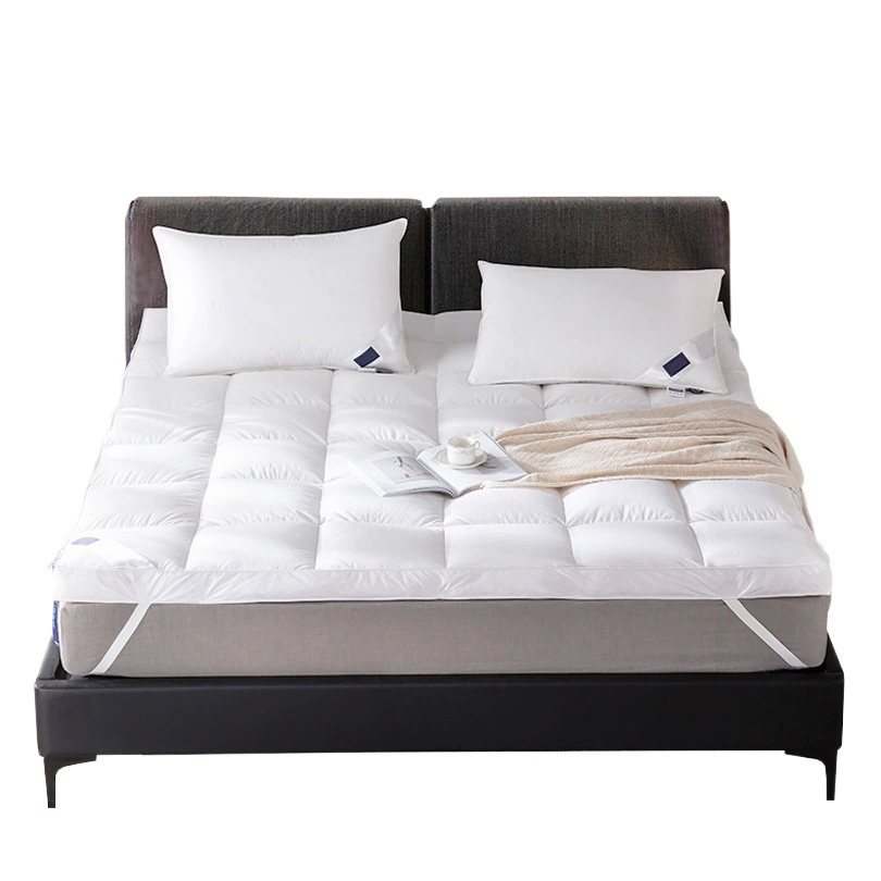 Матрас для пятизвездочных отелей, класс А Hilton, мягкая подушка, утолщенный двухслойный матрас из гусиного пуха для гостевых домов, зимний наматрасник.