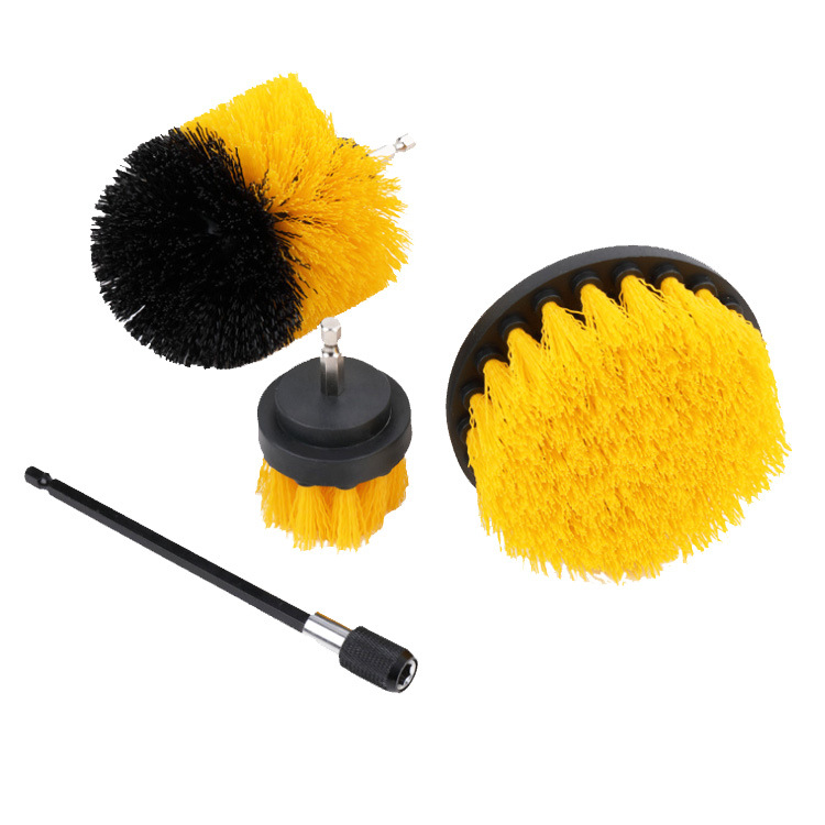Suministro transfronterizo cepillo de limpieza de automóviles taladro eléctrico cepillo traje cocina baño piso pulido cepillo de lavado de coches cepillo para el hogar