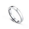 Fashionable ring for beloved engraved, silver 925 sample, Birthday gift