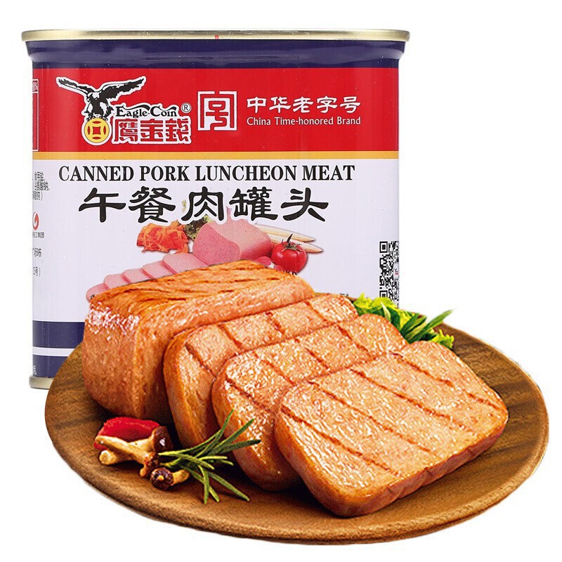鹰金钱金奖豆豉鲮鱼罐头227g方便罐头即食海鲜鱼罐头熟食下饭菜|undefined