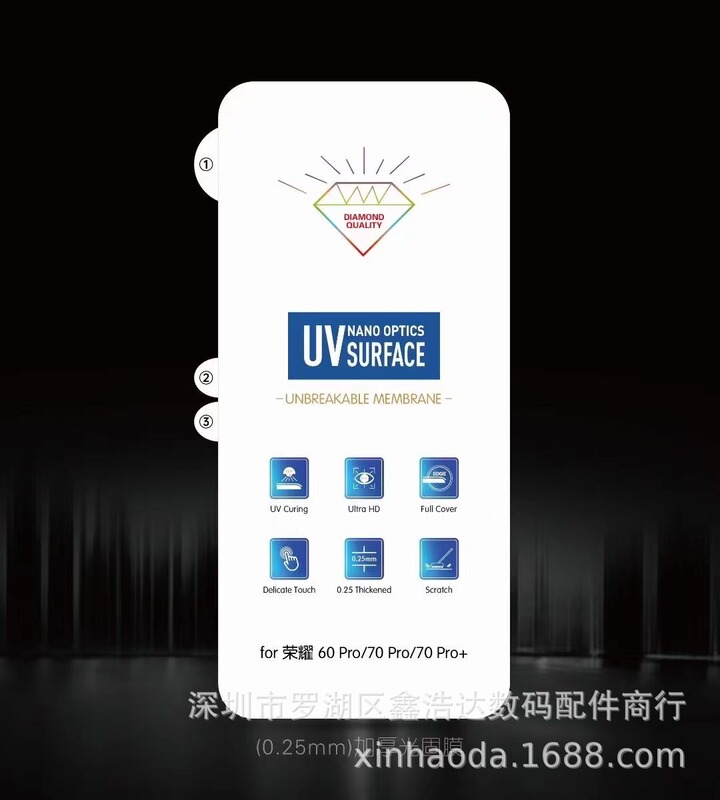 S23Ultra uv light fixed film for Samsung Note10 + diamond uv film S20u S20plus S10 +