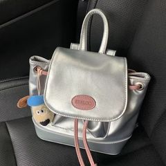 2024新款復古可愛牛仔少女雙肩包ins學生百搭小背包小眾手提書包