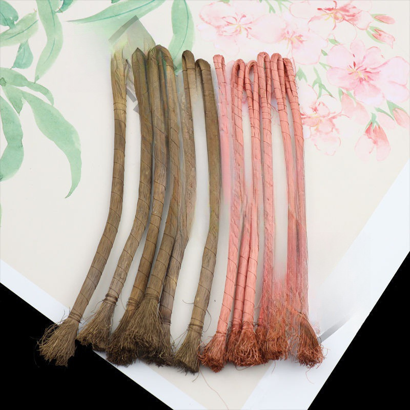 绒花退火铜丝柔软掐丝饰品商用0.2黄铜点翠紫铜0.15工具材料