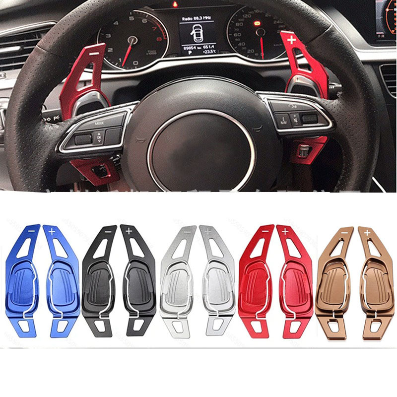 Adecuado para Audi A5 S3 S5 S6 SQ5 RS3 RS6 RS7 volante shift Paddle varilla de extensión
