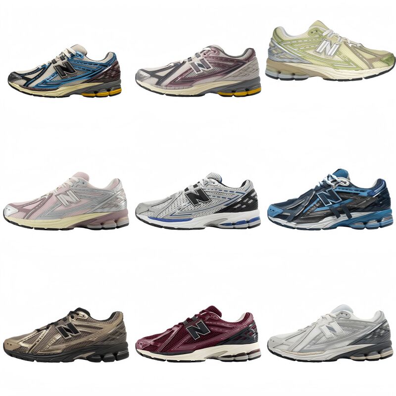Putian Shoes Pure Original Nb96 Series 1906 Men's and Women's Sports Casual Shoes Running Shoes Retro Jogging Shoes Cross-Border Large Size Shoes