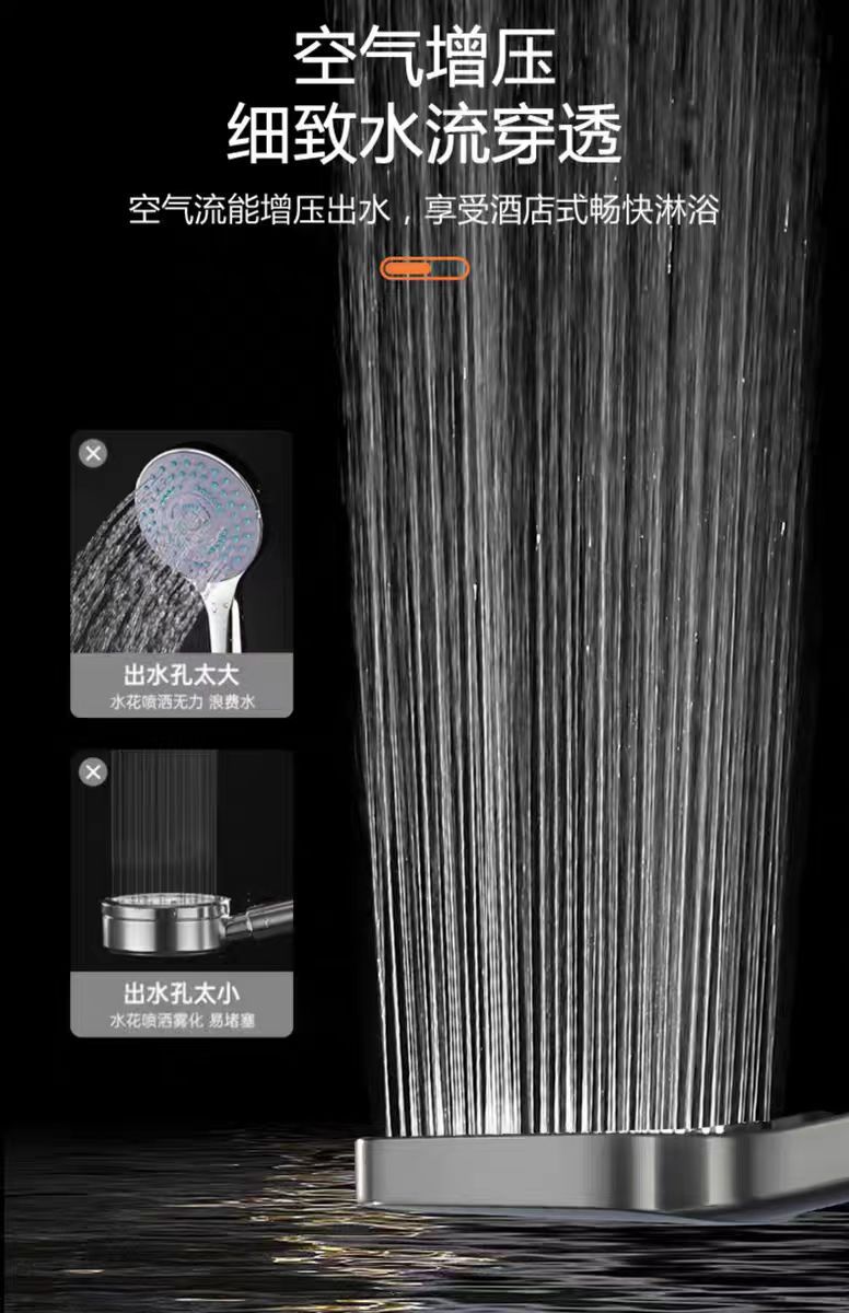 Cross-border shower, pressurized showerhead, household bathroom water heater, bathing, handheld shower head, bath heater, large panel undefined