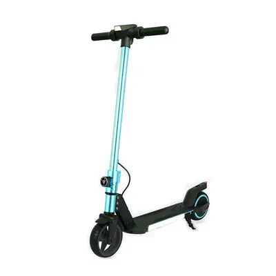Qatlanan elektrik skuterlər Children's Lithium Battery Foldable - blue
