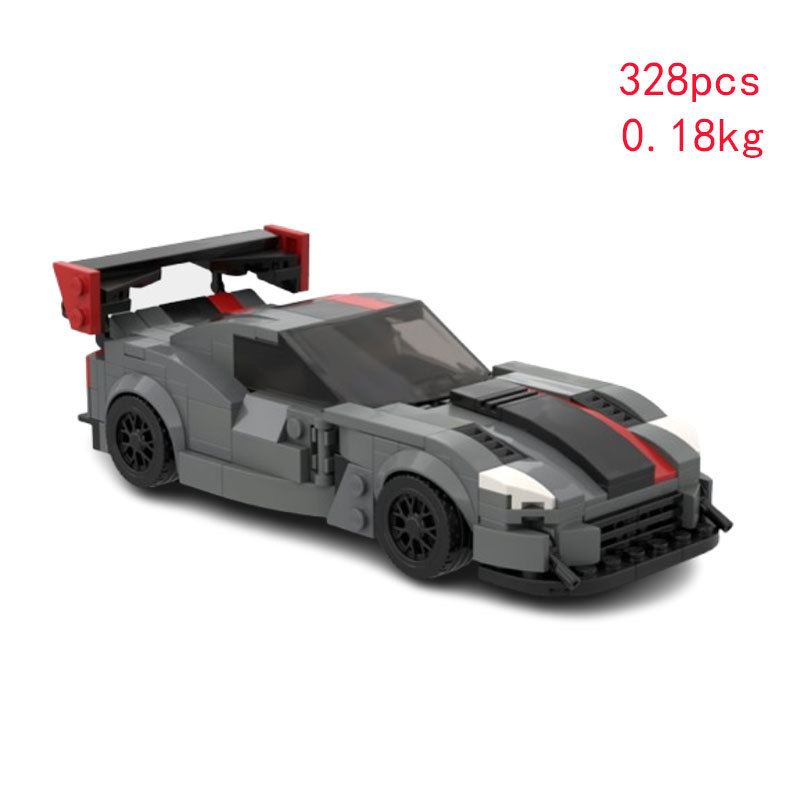 Cross-border Ho-selling In-sock MOC-38273 Small Paricle Assembly Building Block Oy Racing Car Se Gif Model_voghion.com