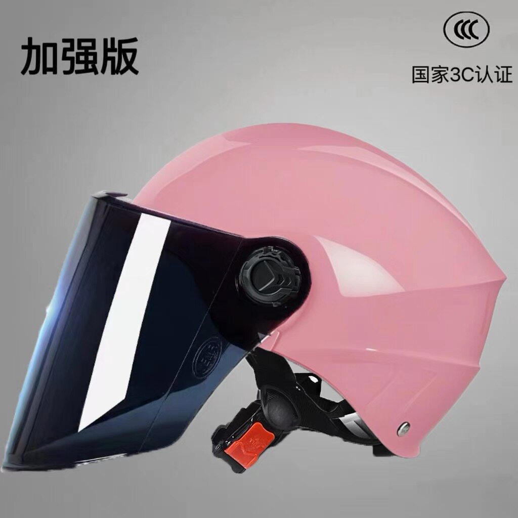 Newly certified, new national standard summer helmet, sun protection, electric vehicle safety helmet, unisex, suitable for all seasons, motorcycle safety helmet