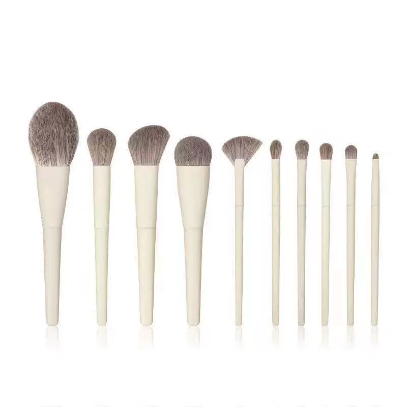Soft brush, handheld highlighter, tools set, 10 pieces
