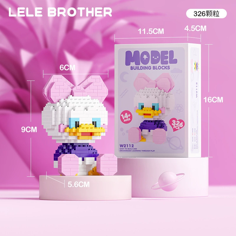 Constructor, cartoon doll, toy, direct factory sales