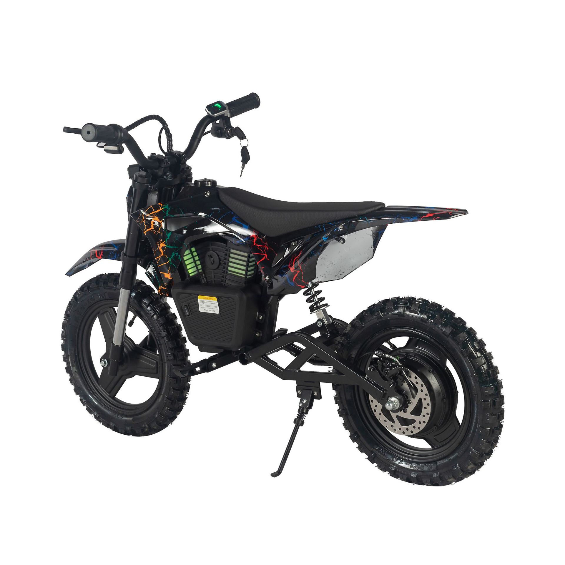 Factory Direct Sales 14inch Children's Off-Road Electric Motorcycle Mini Off-Road Motorcycle Youth Mountain Racing Bike