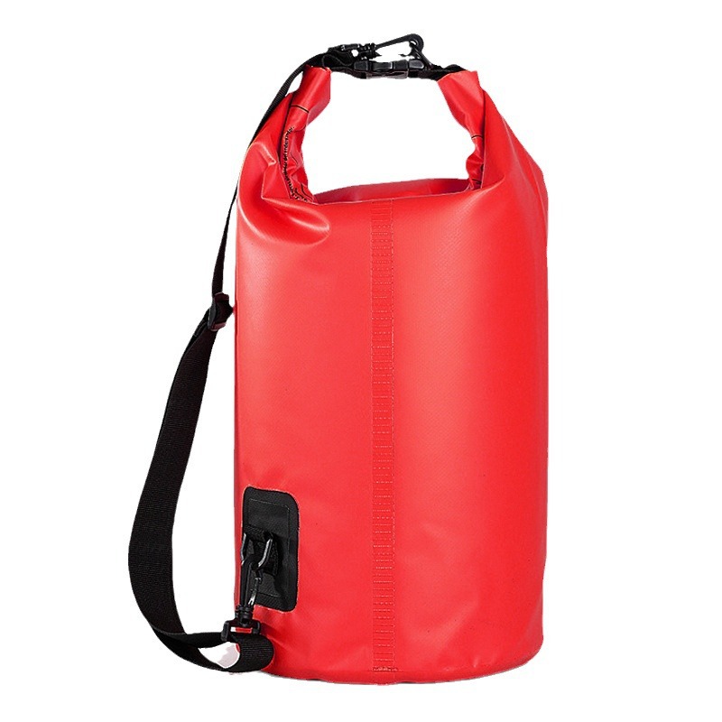 Mochila bandolera individual para exteriores, bolsa de almacenamiento para la playa, equipo de rafting, bolsa impermeable y gruesa para la playa