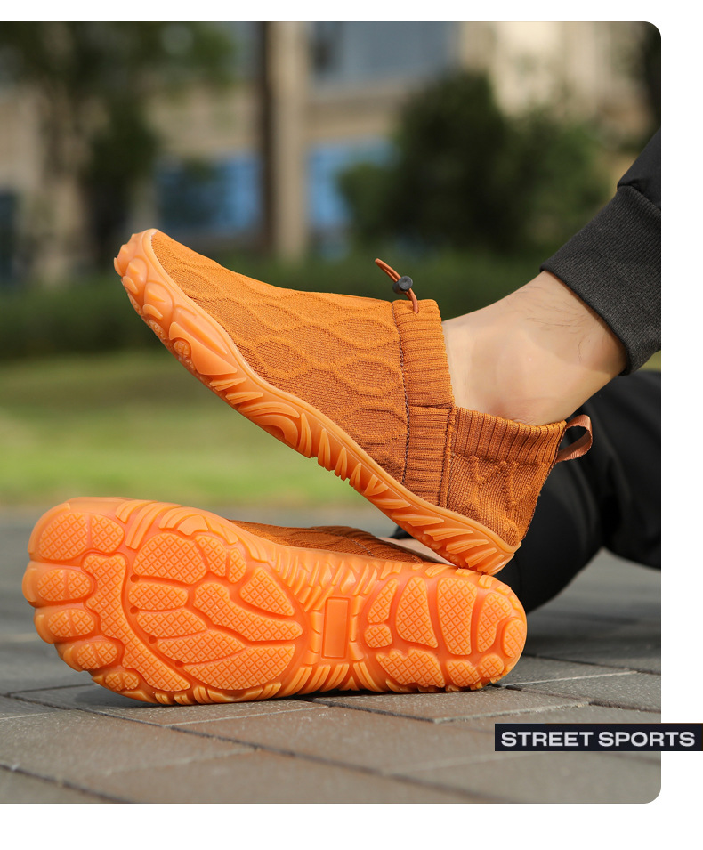 Summer Cross-border Large Size Breathable Loafers For Men, Casual Wear-resistant Slip-on Mesh Shoes, Dad Shoes_vogvips.com