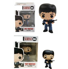 Funko POP 疤面煞星SCARFACE TONY MONTANA手办模型公仔玩具摆件