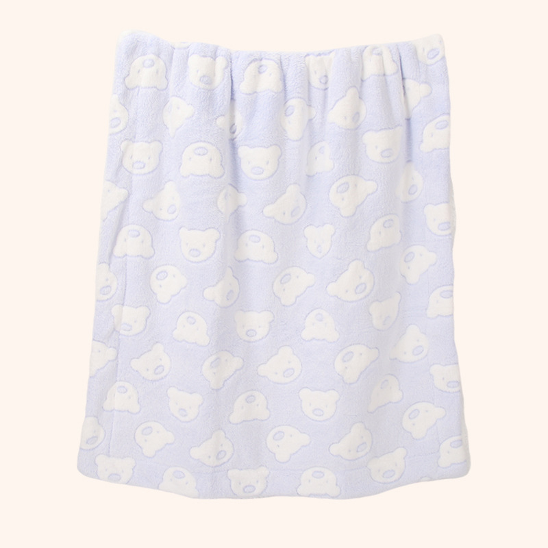 Manta de peluche para bebé Sunnozy, manta transfronteriza para las cuatro estaciones, manta para envolver al bebé, manta suave de doble capa