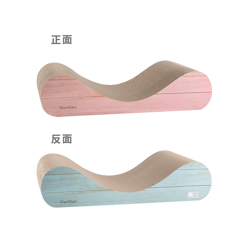 슈퍼 와이드 레트로 핑크 블루 (양면 색상) 너비 34cm