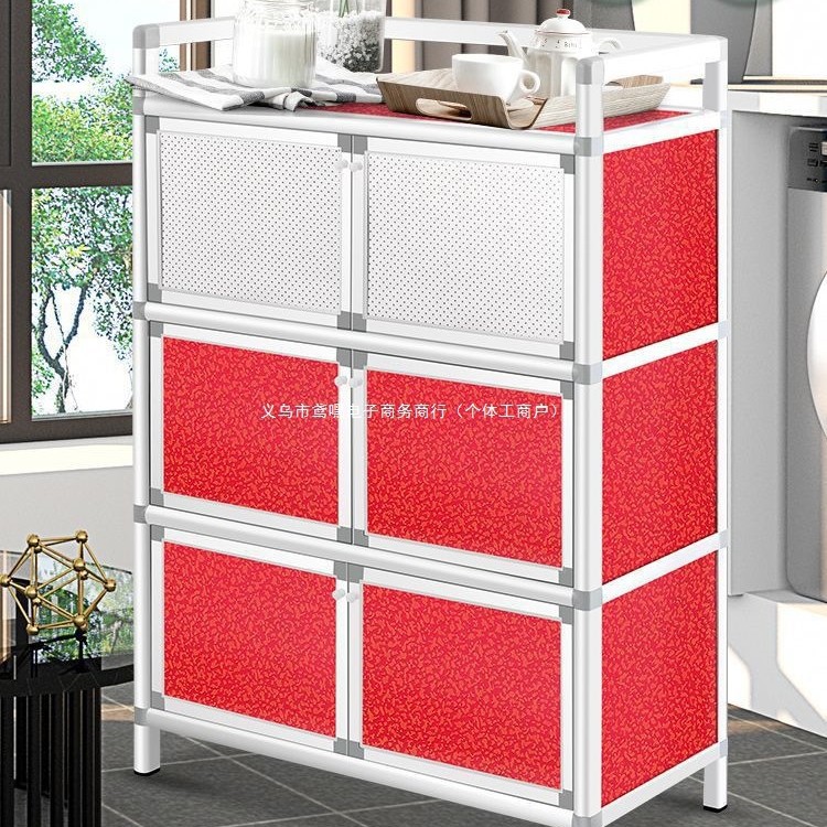 Alquiler de la sala de comedor, armario de comedor, armario de cocina inoxidable, armario de montaje simple, armario de almacenamiento, cubiertos, fábrica de armario de almacenamiento