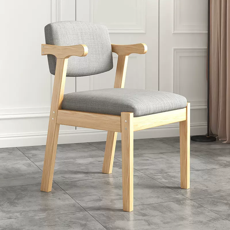 餐椅实木批发靠背椅酒店化妆椅家用餐厅休闲椅简约茶椅美甲椅子