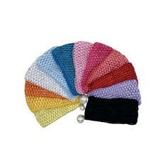 针织头带儿童镂空空心带材质针织品儿童爆款头带厂家直销外贸头带