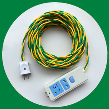 電線2.5純銅芯家用帶插座插頭線電源線防凍防水軟線電動車充電線