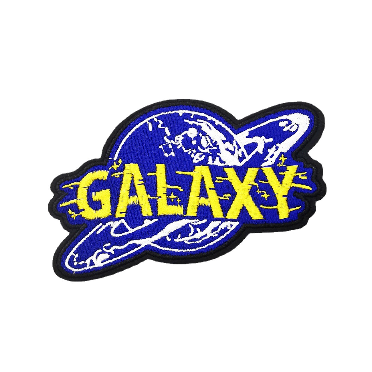 星球刺绣布贴航天航空宇宙星球鞋帽辅料布贴无纺布绣花章魔术贴
