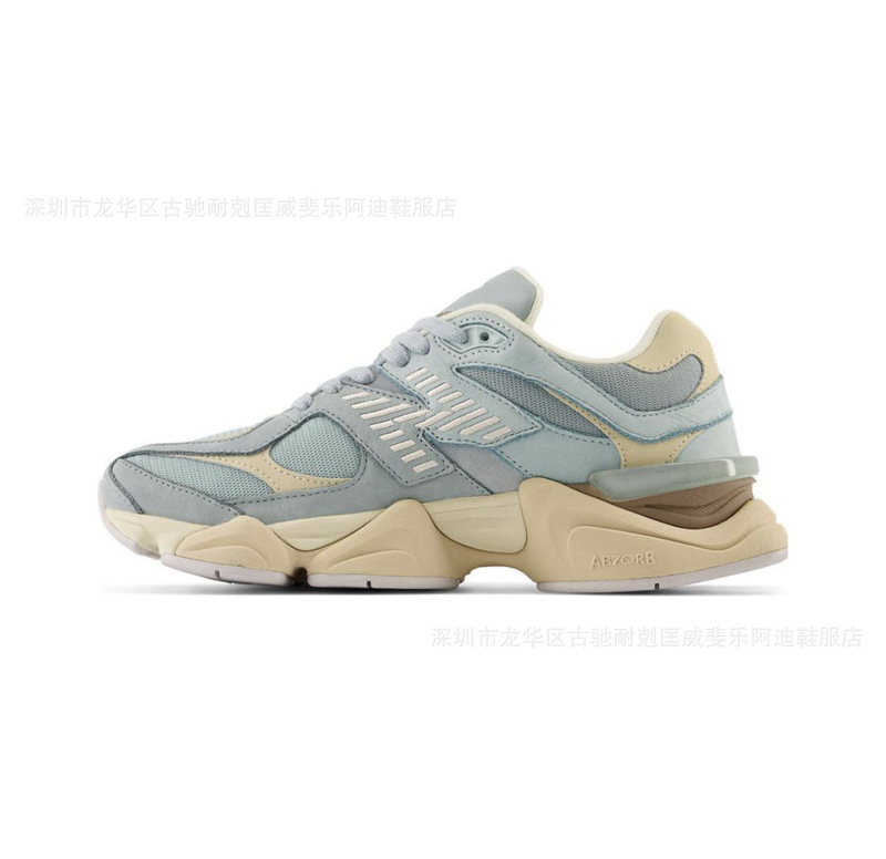 スポーツシューズ女性の 2025 新しい nb9060 小さな象蹄ハイバージョンメッシュ通気性向上オリジナルグレーダッドシューズ|undefined