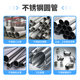 304 stainless steel pipe round pipe manufacturers 316 stainless steel seamless pipe food sanitary grade thin wall stainless steel water pipe
