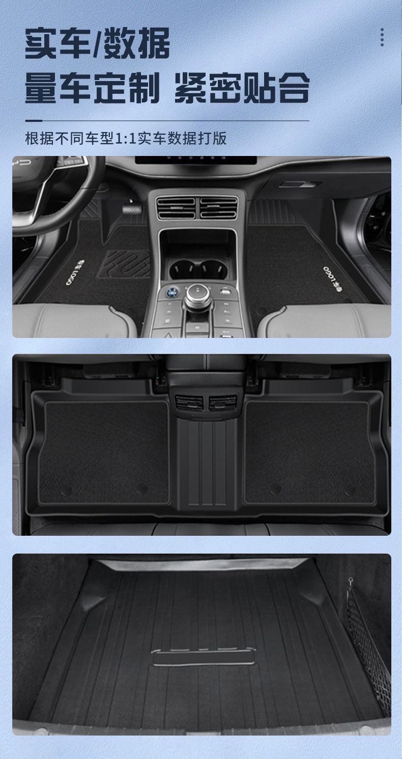 Suitable for Toyota Camry Foot Mat TPE Surrounding 24 Nine Generation Eight Generation Car Foot Mat Environmental Protection Car Foot Mat