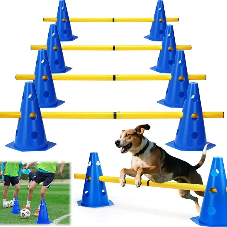 23 см высокий шестигранный знак ведро футбольная тренировка вспомогательное оборудование детская физическая подготовка маркер препятствия трубка для мороженого