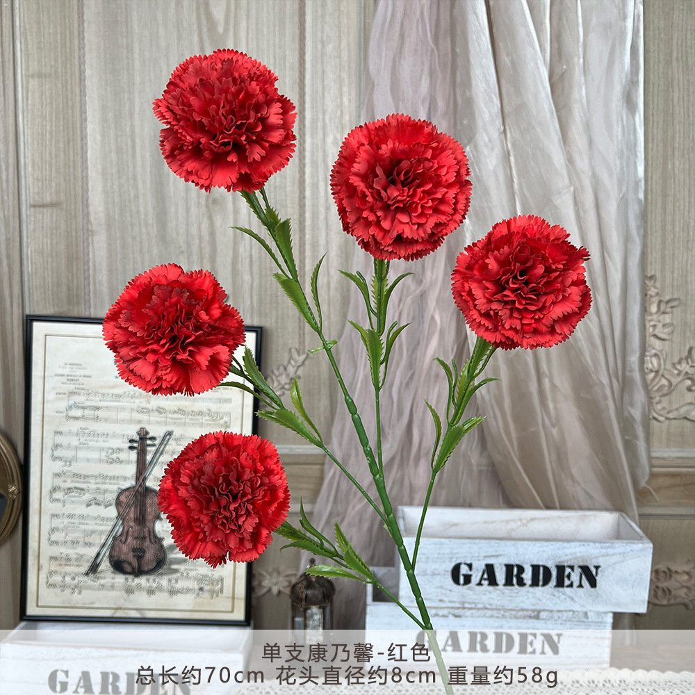 Xc-single carnation-red