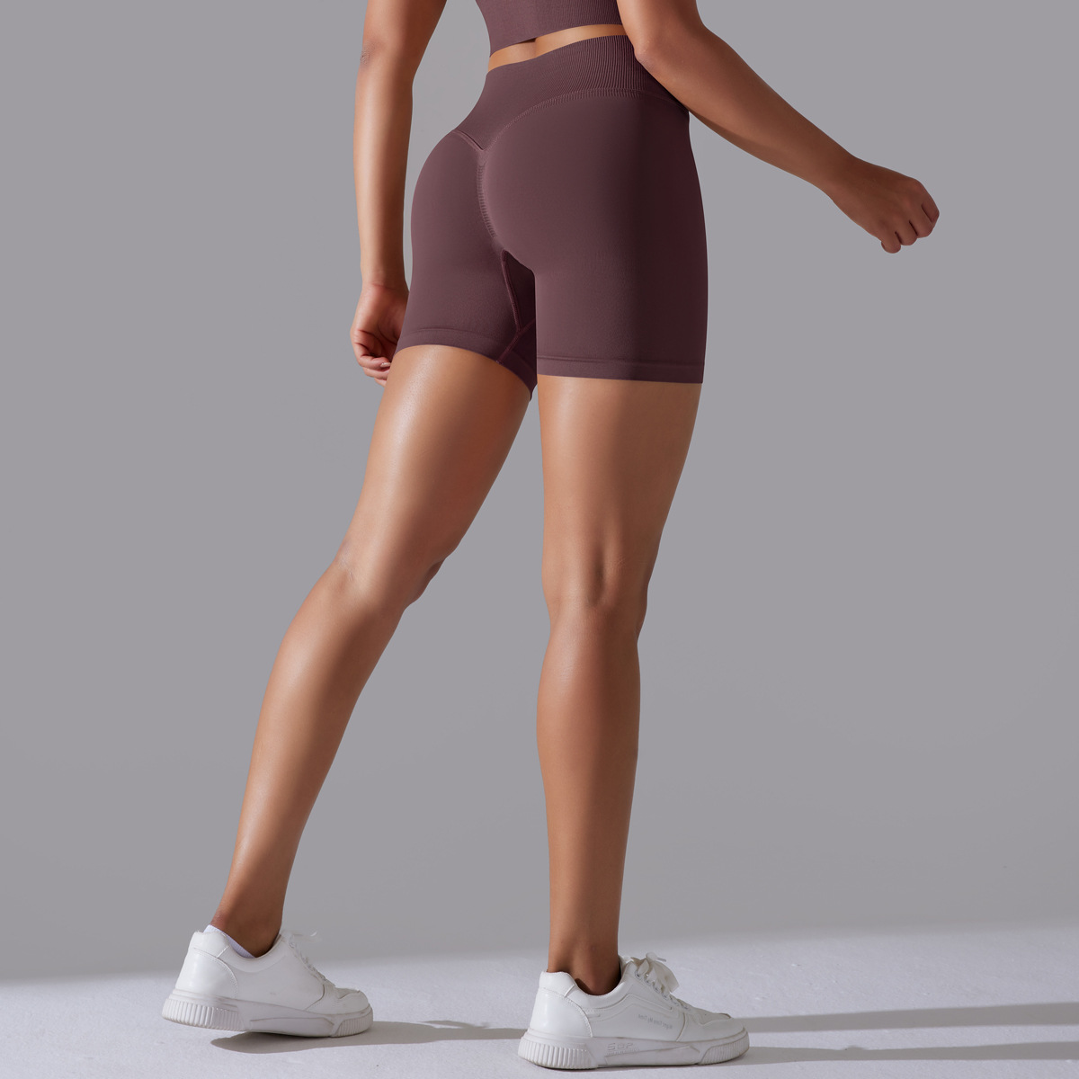 Simple Style Sports Solid Color Nylon Cotton Blend U Neck Tracksuit Vest Jogger Pants Leggings display picture 119