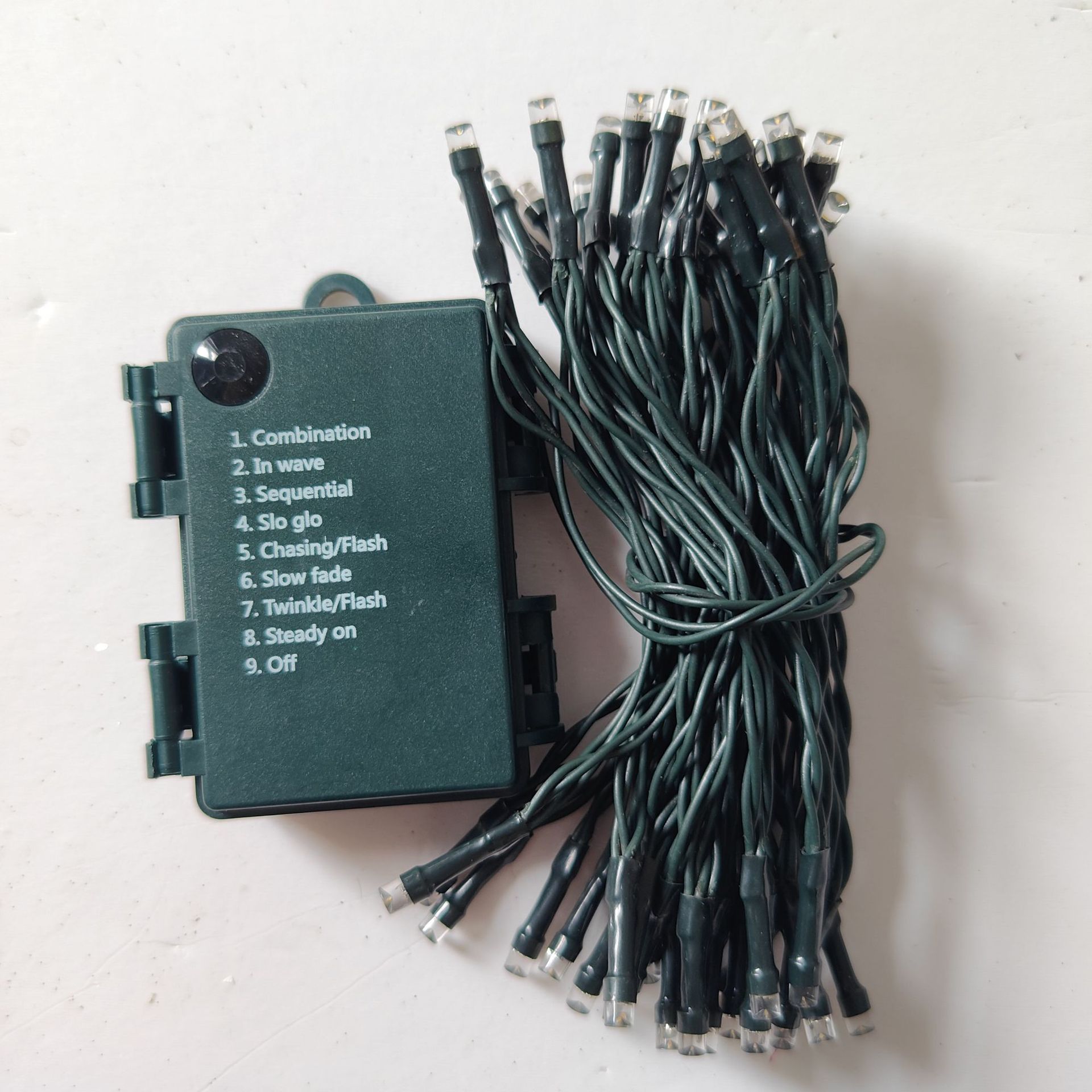 5.5m 헤드 녹색 라인 램프 따뜻한 빛