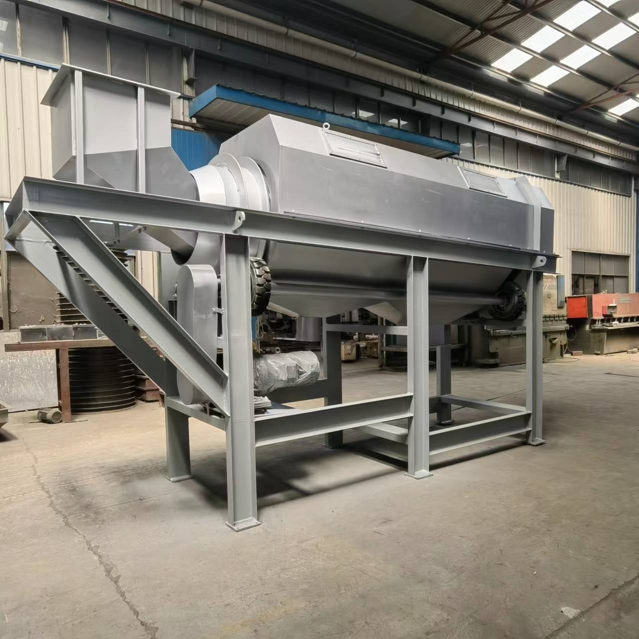 供应上海市场垃圾破碎机 餐厨垃圾分选制浆机 螺旋压榨脱水设备