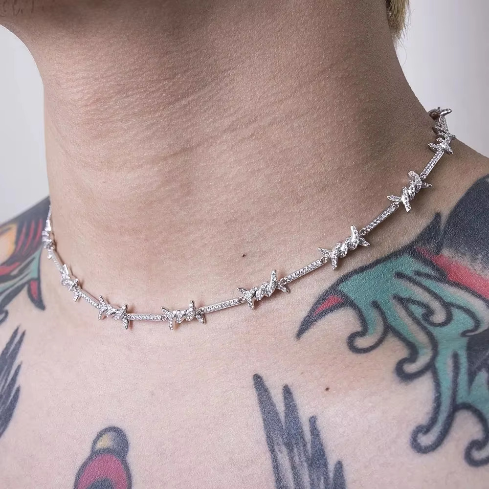 13g Weight Jewelry Set Classification 1 Piece Quantity Daily, Street Occasion Copper Material Geometric Pattern All Seasons Season Unisex Gender Hip-Hop, Punk Style Wholesale Jewelry Hip-Hop Punk Geometric Copper Jewelry Set 2