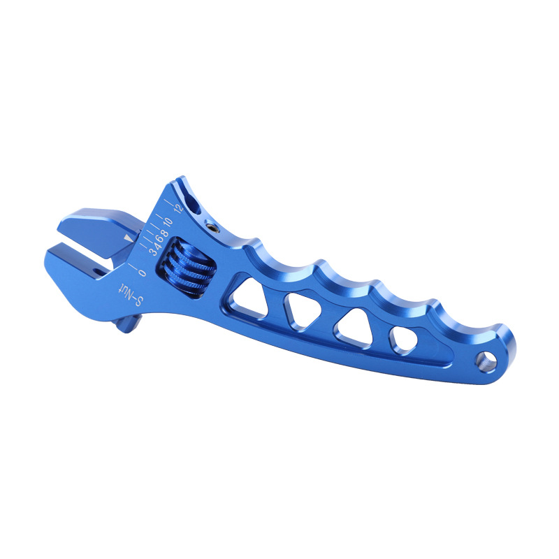 Cross-border car modified oil-cooled hose joint wrench tool adjustable aluminum adjustable wrench AN3-AN12