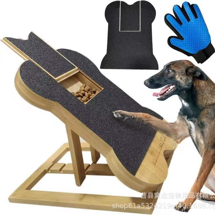 Новый тип регулируемого массивного дерева собака царапает кость в форме кости с закусками