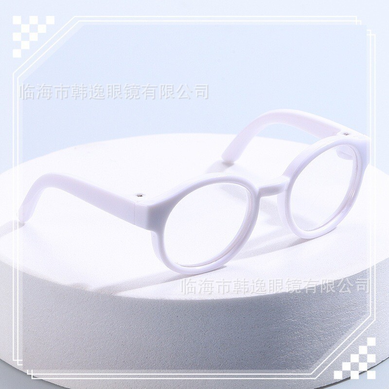 2025新款无喷labubu公仔棉花娃娃20cm/15cm明星配饰眼镜透明镜片|undefined