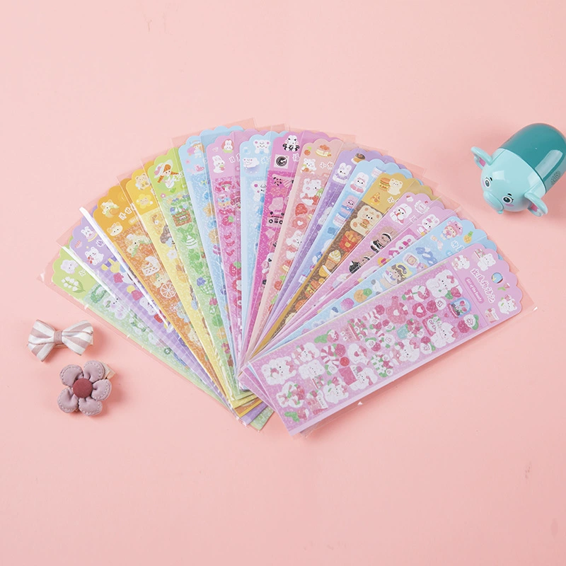 Детская девочка мультфильм древняя карта рука счет наклейки Милая наклейка Сумка ins рука счет материал наклейки водонепроницаемые наклейки оптом