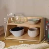 Натуральный (косой, 2 уровня)