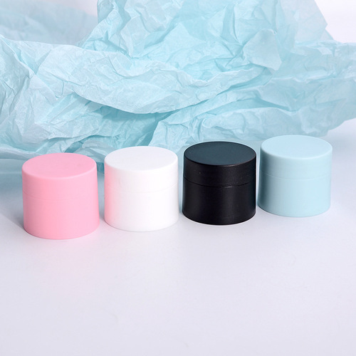 Factory 5G 15G Double Layer Frosted Cream Box Cream Bottle 20G 30G PP Plastic Face Cream Makeup Refill Bottle