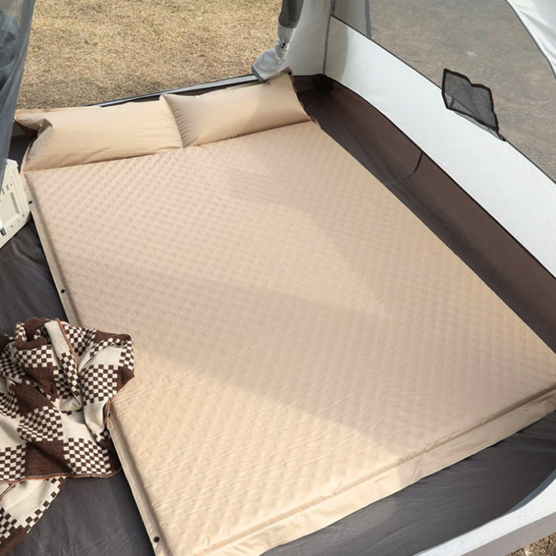 Outdoor Inflatable Bed, Automatic Camping Tent Sleeping Mat, Self-Inflating Lunch Break Camping Car Portable Air Mattress