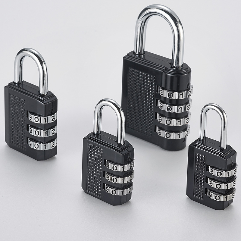 Candado de contraseña pequeño a prueba de agua anti-óxido maleta de bloqueo armario bolsa gimnasio casa pequeño tamaño de bloqueo