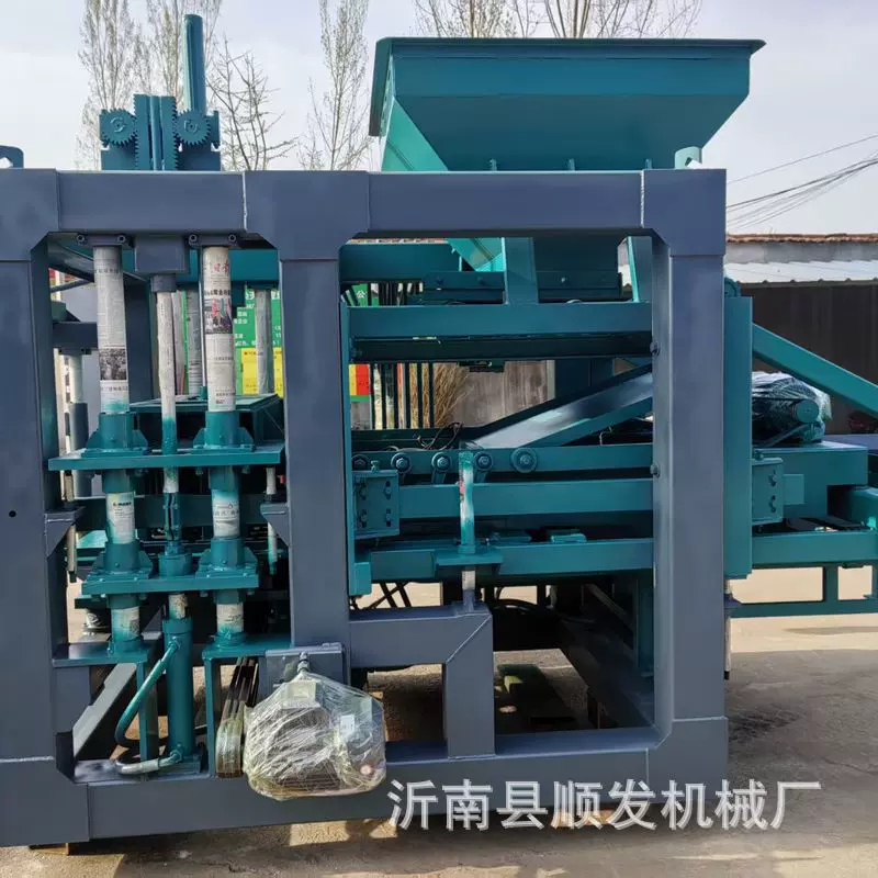 顶配版5-15B型混凝土水泥空心砖机水泥制砖机免烧制品砖头