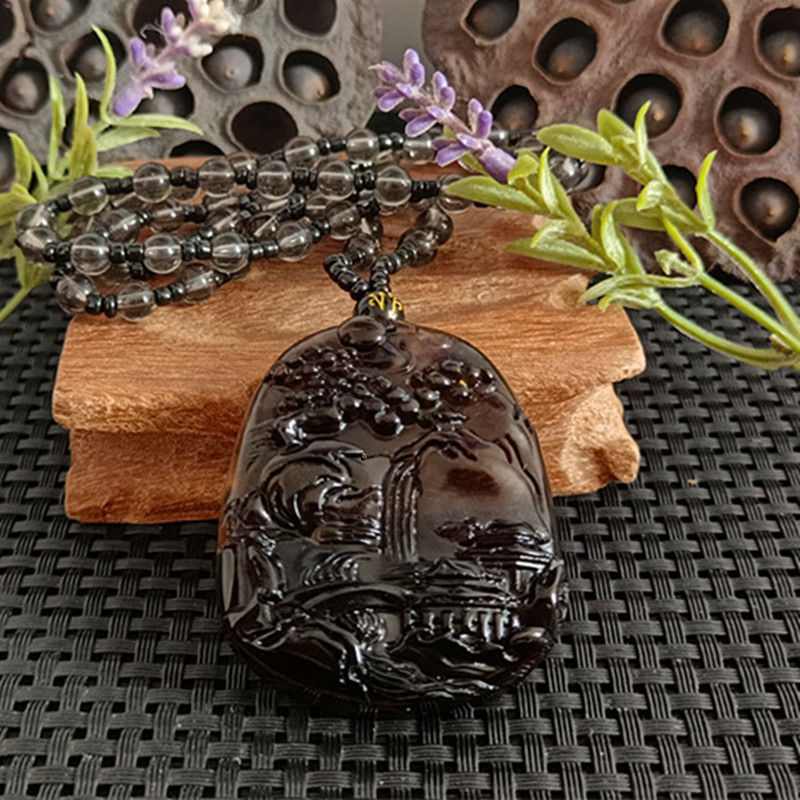 얼음 흑요석 마운틴 워터 브랜드 (54*44*12mm 정도)