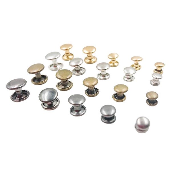 The manufacturer's spot supply metal iron double -sided rivet mother…
