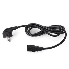 VDE Certified European Standard Triangular Tail Power Cord European Standard Plug Line European Standard Triangular Power Cord 1.5 Meters 